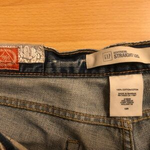 Levi's Vintage Blue Jeans with Distressed Patch